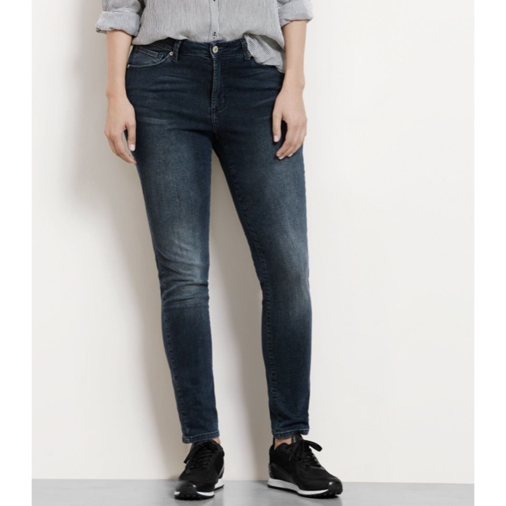 Violeta By Mango Alexandra Superslim Black Jeans